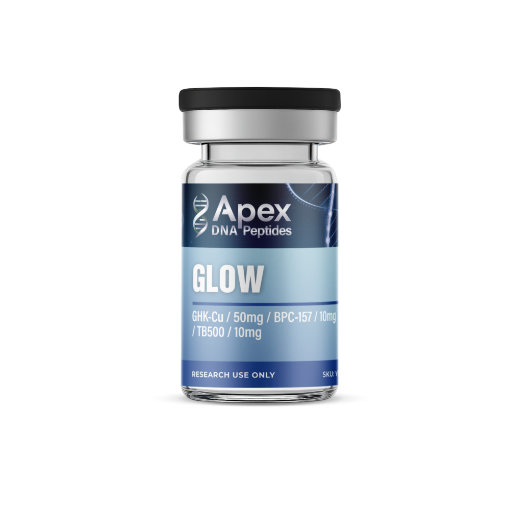 GLOW GHK-Cu (50mg) / BPC-157 (10mg) / TB500 (10mg)